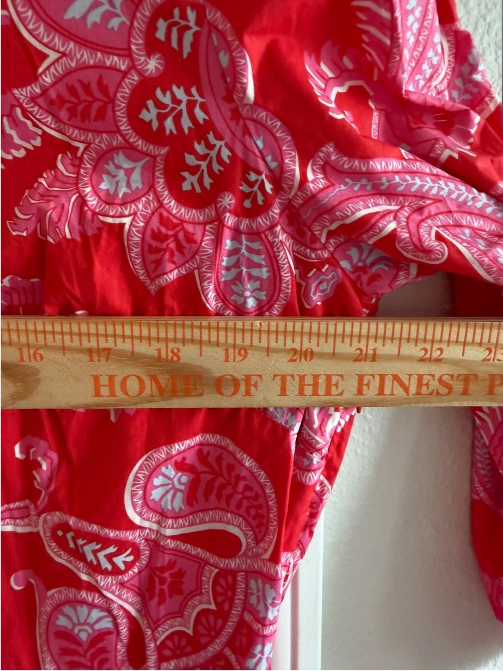 Boden- Red Cary Cotton Midi Dress - Picture 11 of 16